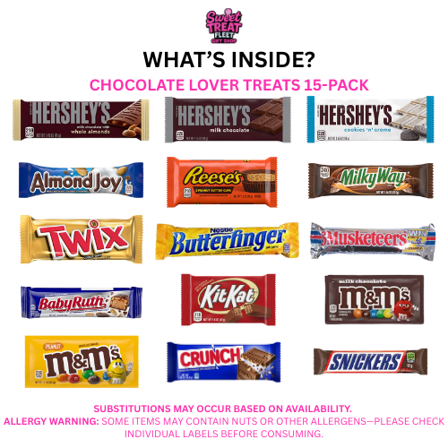 BIRTHDAY SUGAR RUSH - PICK YOUR SWEETS