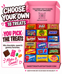 BIRTHDAY SUGAR RUSH - PICK YOUR OWN 18 SWEETS