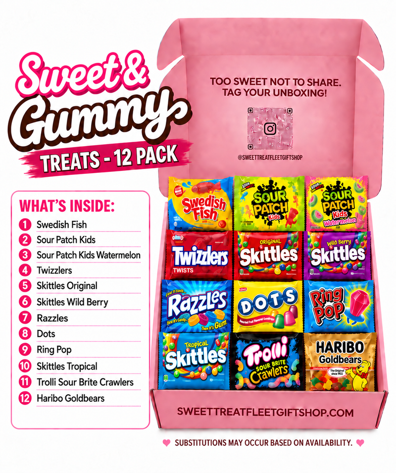 BIRTHDAY SUGAR RUSH-SWEET & GUMMY